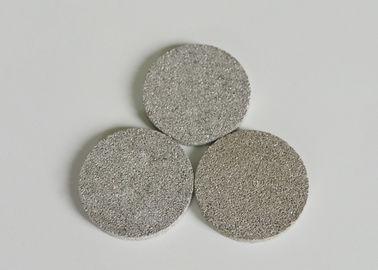 Uniform Structure Porous Stainless Steel Discs High Integrity Rigidity Narrow Pore Size